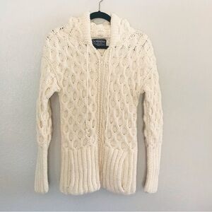 Sisandina Vintage Wool Chunky Zip Up Jacket One Size